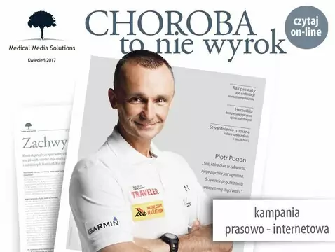 Już dziś startuje edukacyjny projekt prasowo-internetowy „Choroba to nie wyrok”