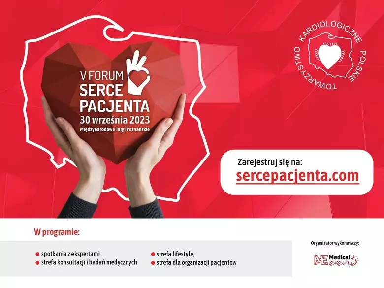 V Forum Serce Pacjenta rusza 30 września 2023 roku w Poznaniu