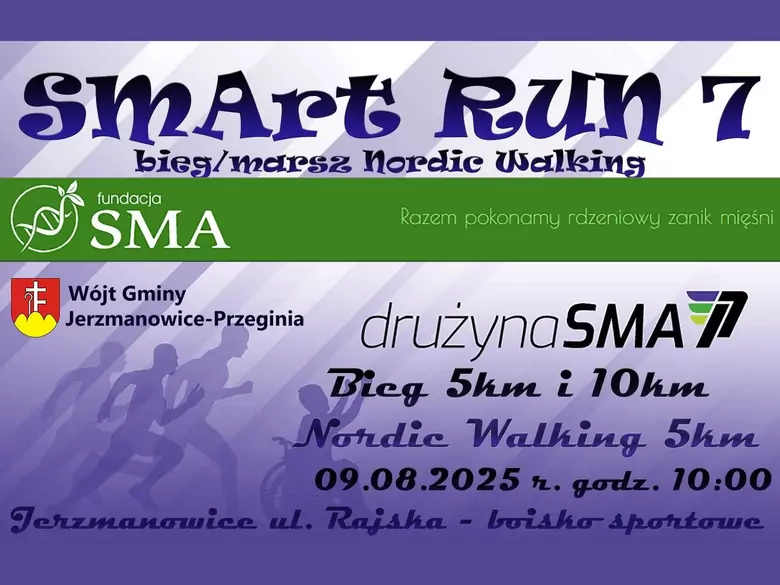 SMArt Run 7 – Zadedykuj swój wysiłek chorym na SMA!