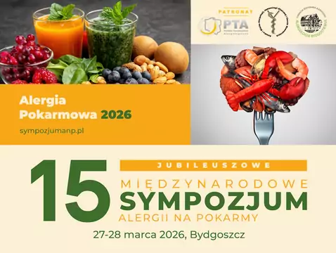 XV Jubileuszowe Międzynarodowe Sympozjum Alergii na Pokarmy